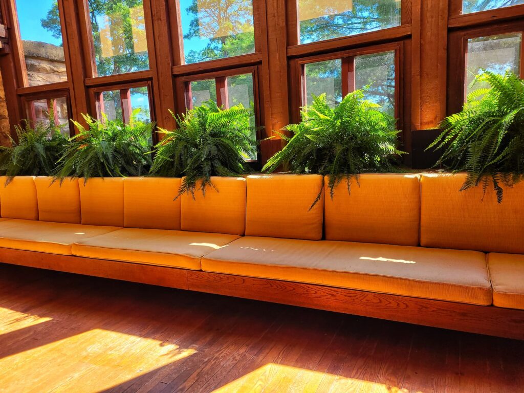 photo of sofa at hillside school