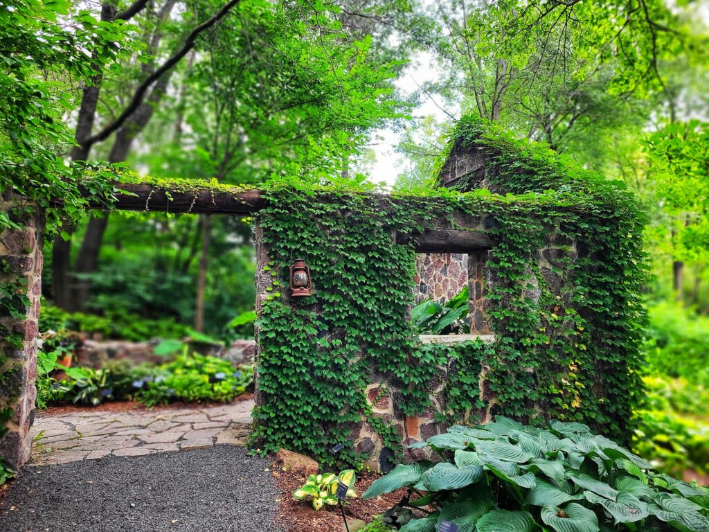 photo of green bay botanical garden springhouse