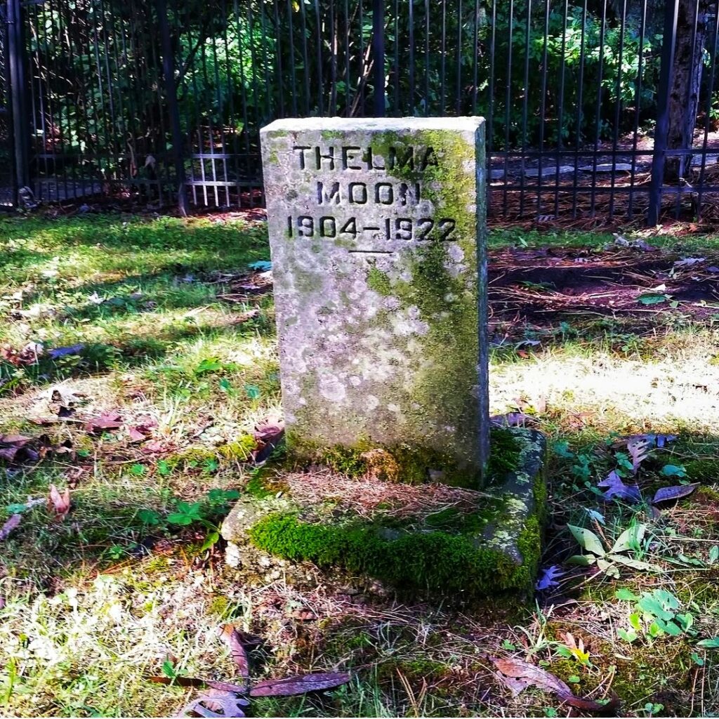 photo of illinois state training school cemetery