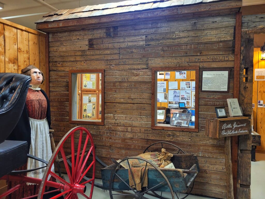 photo of Belle Gunness shed