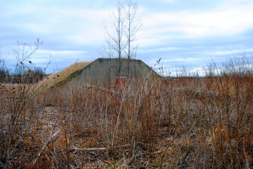 photo of joliet army ammunitions plant bunker