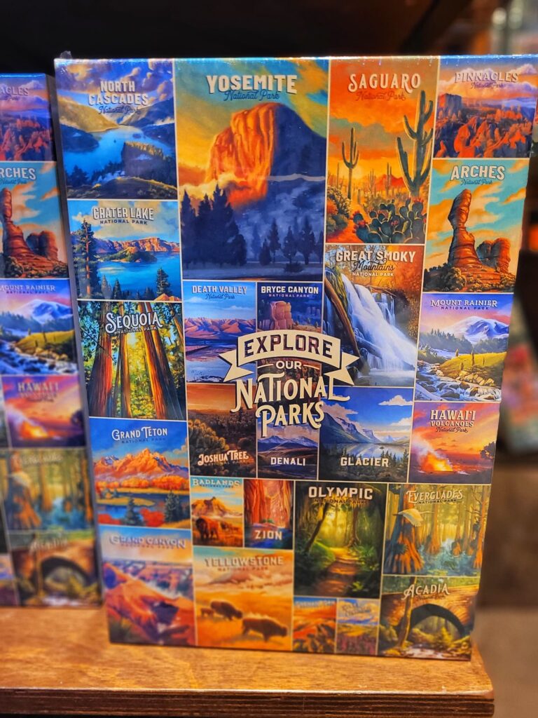 photo of national parks puzzle