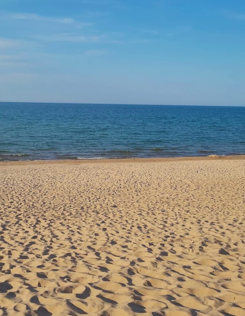 photo of indiana dunes beach