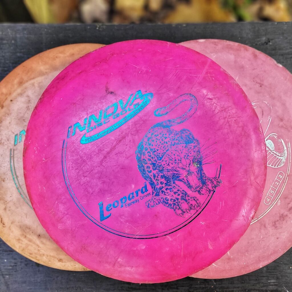 photo of disc golf discs