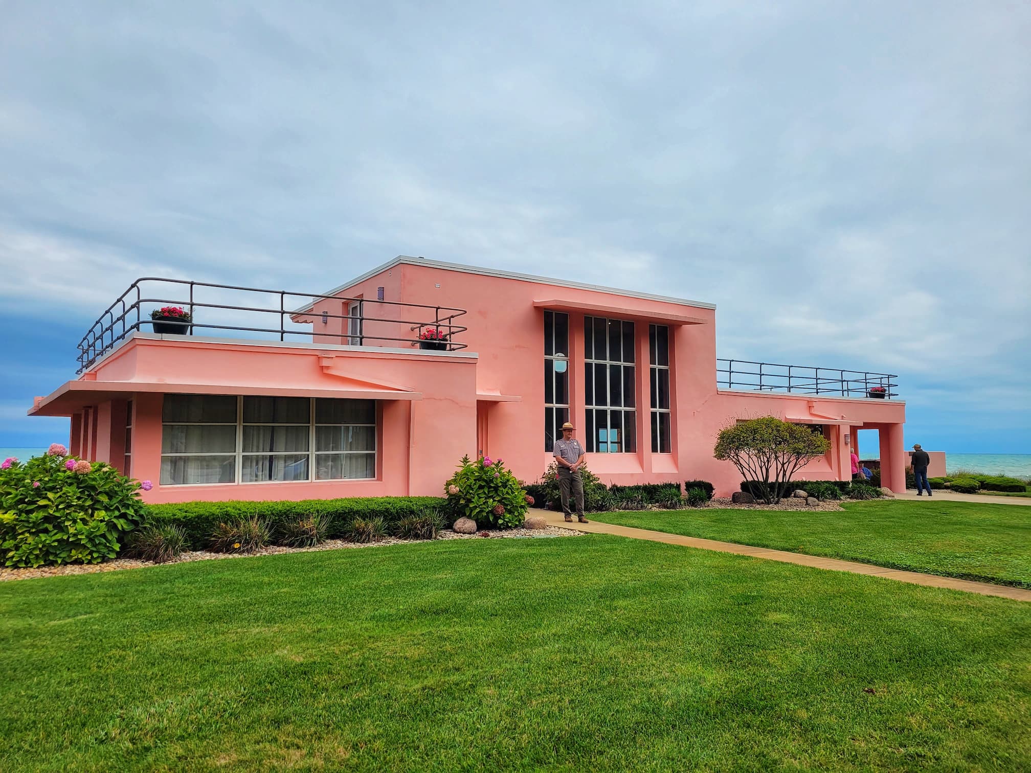 photo of florida tropical house in indiana dunes national park