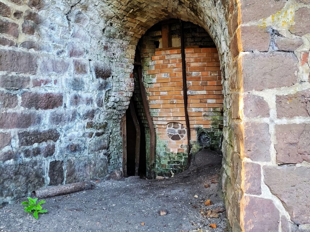 photo of iron furnace