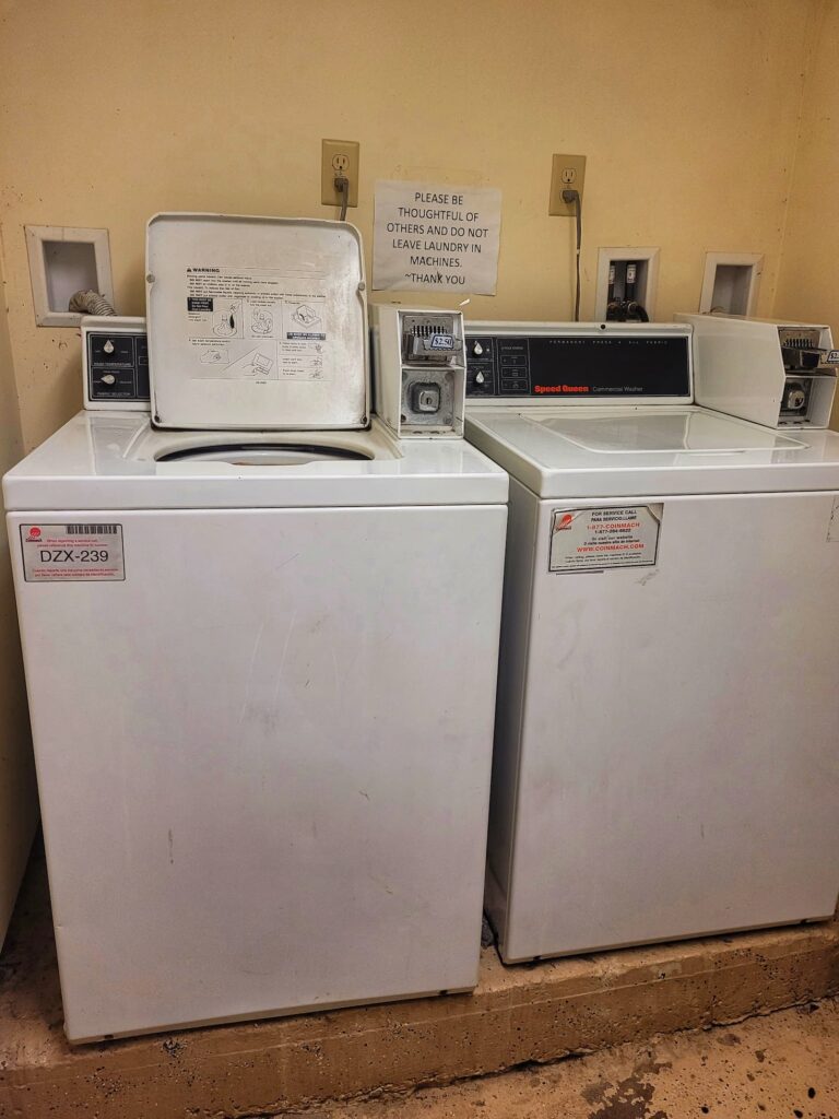 photo of laundry machines