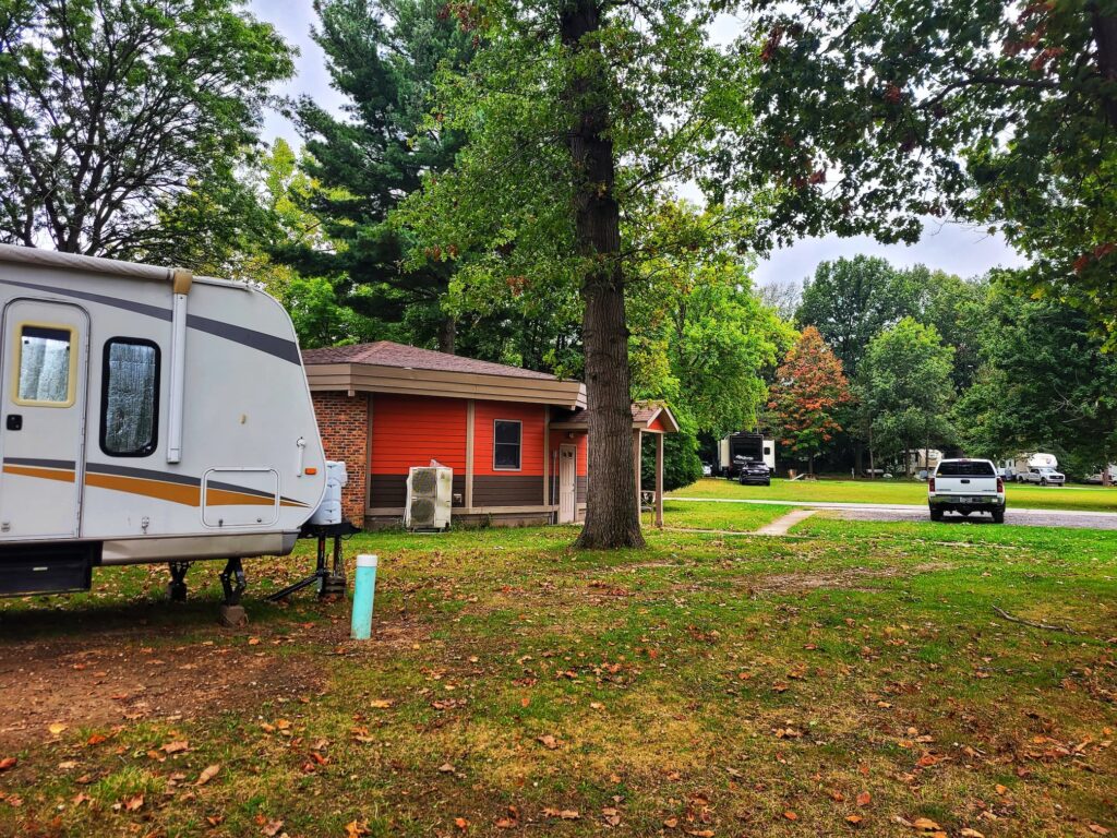 photo of campsite