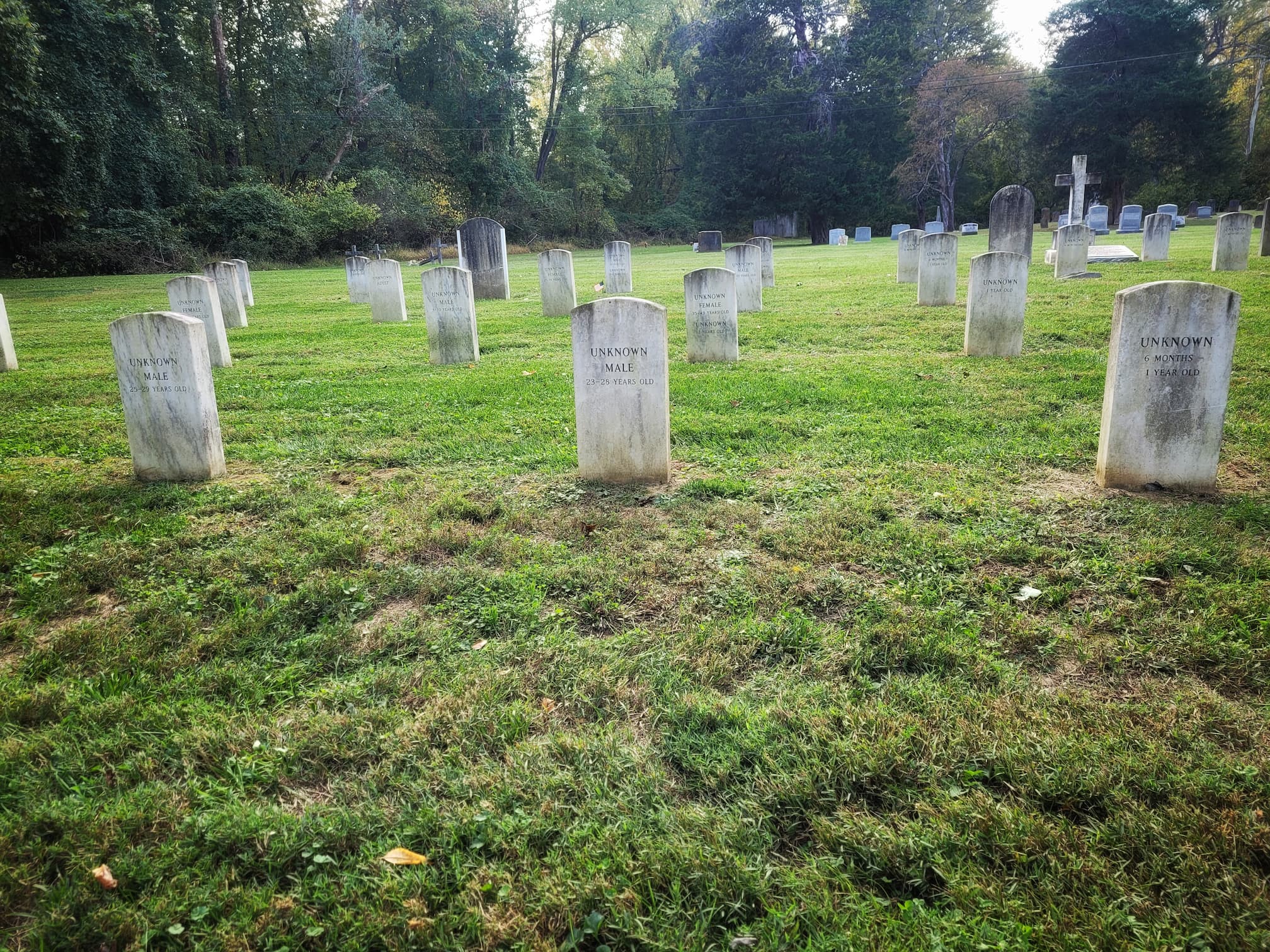 photo of saint john's episcopal church cemetery