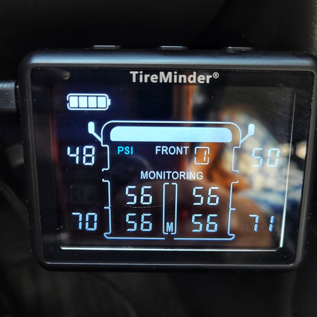 photo of tireminder i10 rv tpms