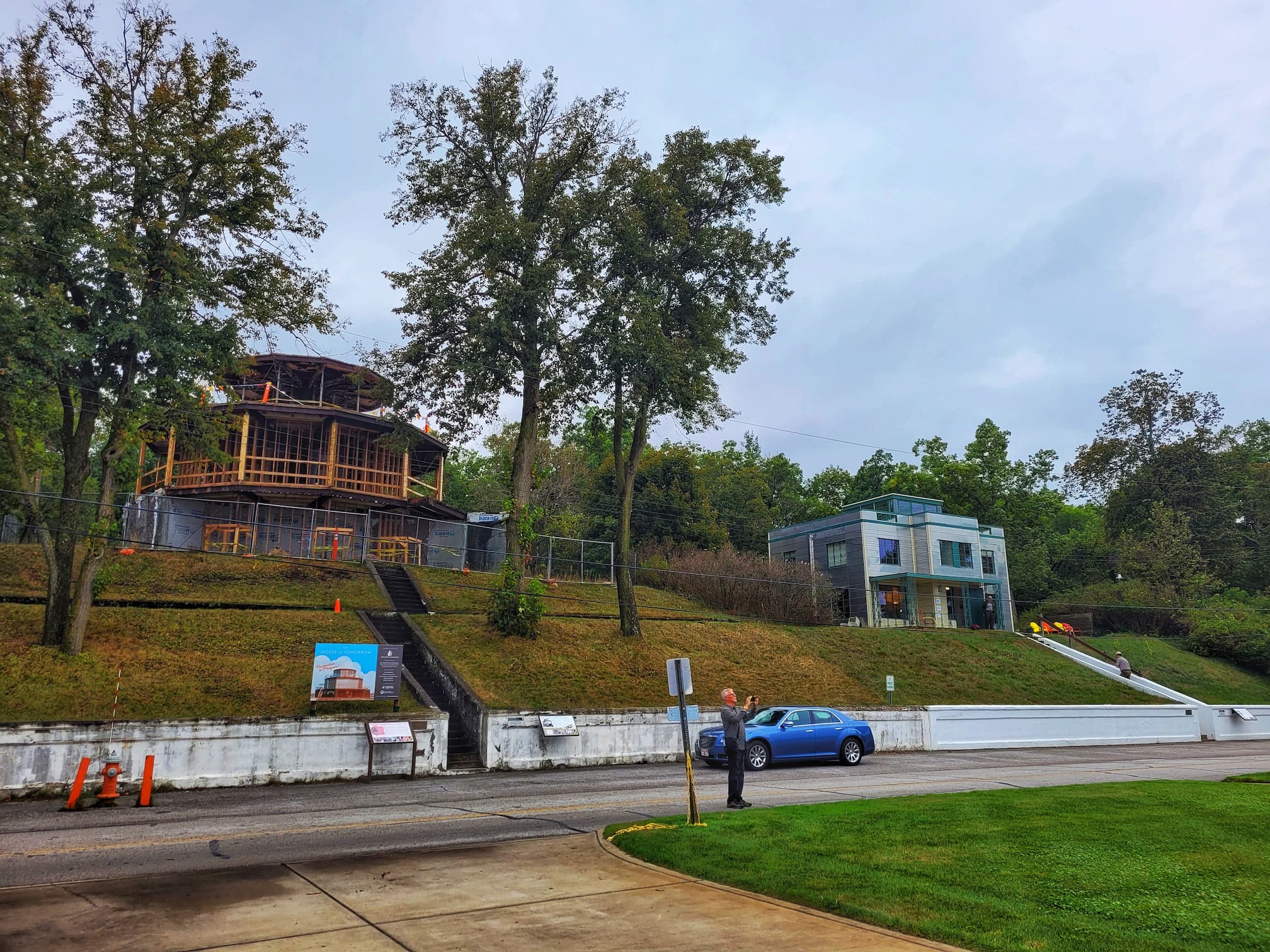 photo of century of progress homes in indiana dunes national park