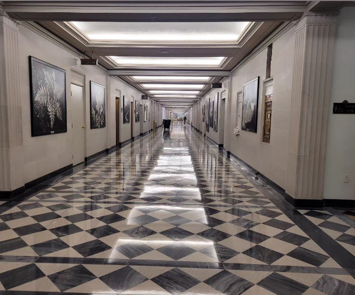 photo of department of interior hallway