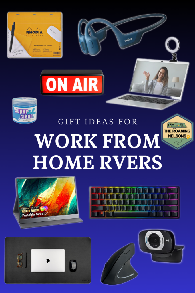 image showing gift ideas for work from home rvers