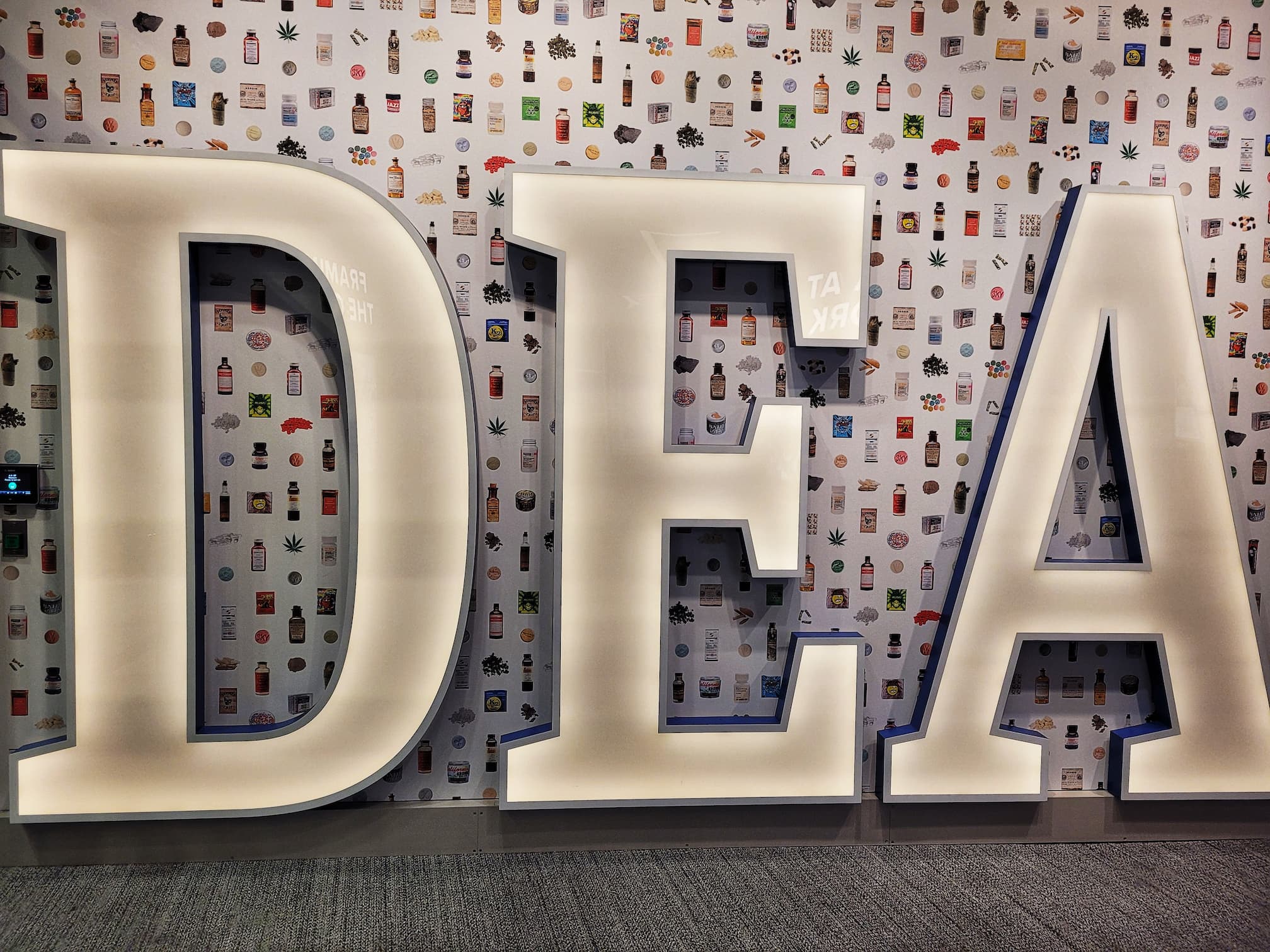photo of dea museum sign