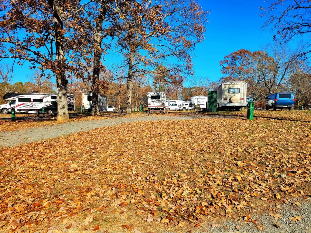 photo of lake fairfax park campground