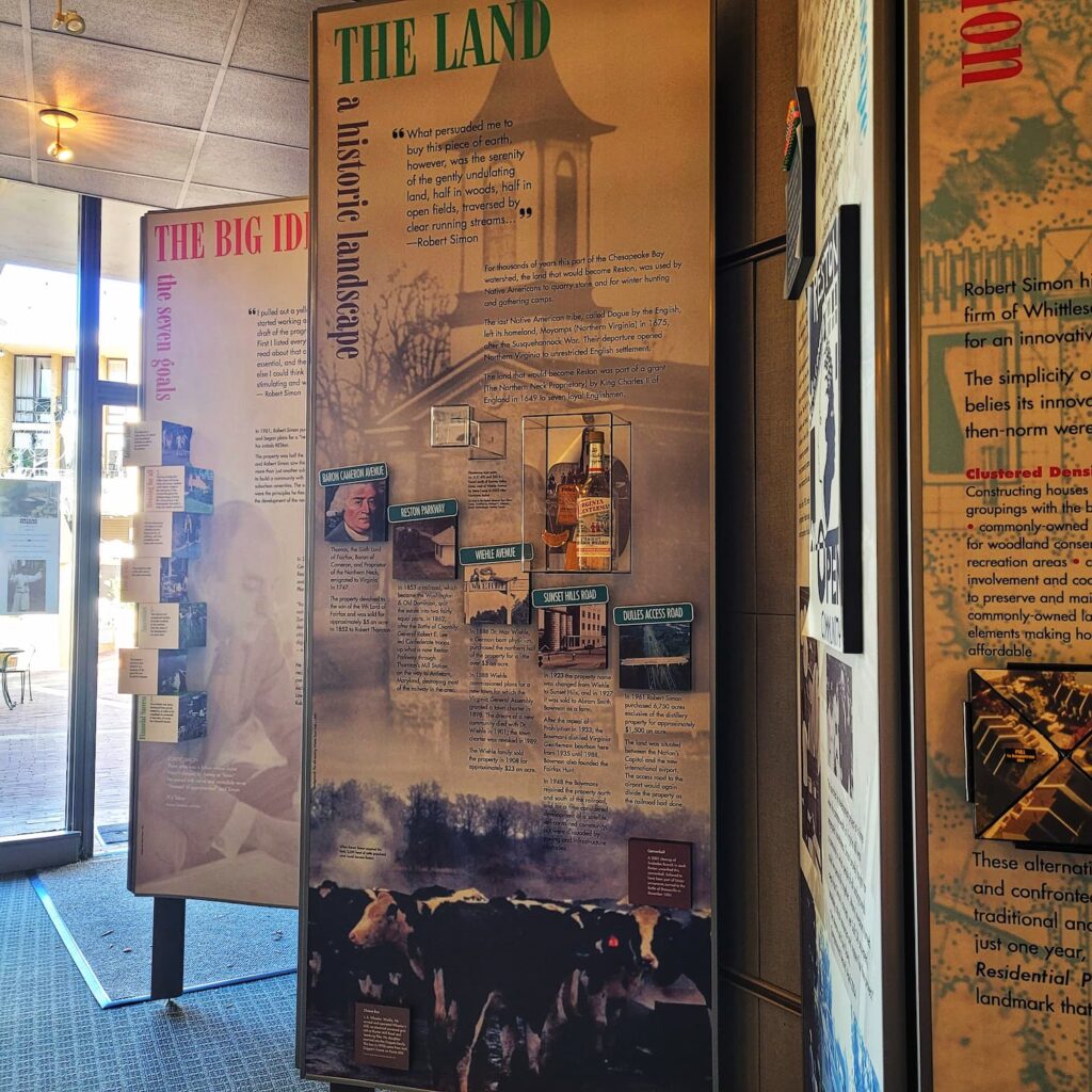 photo of reston museum exhibit