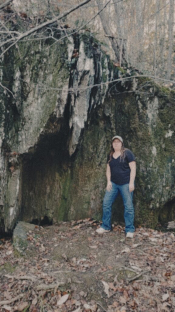 photo of jen at coffin rock