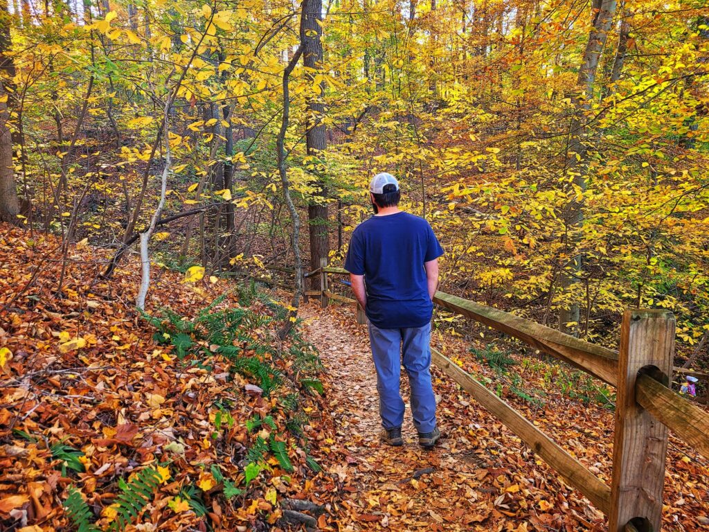 photo of josh at turkey run park