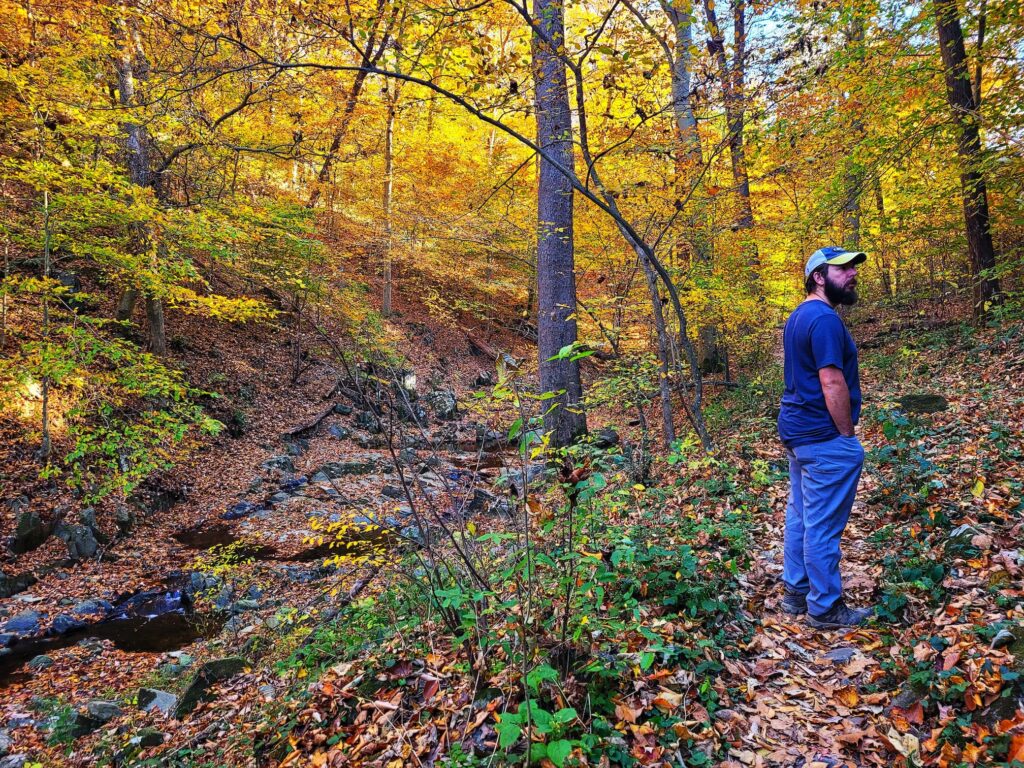 photo of josh at turkey run park