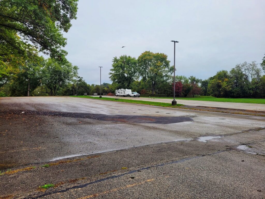 photo of unity community church parking lot