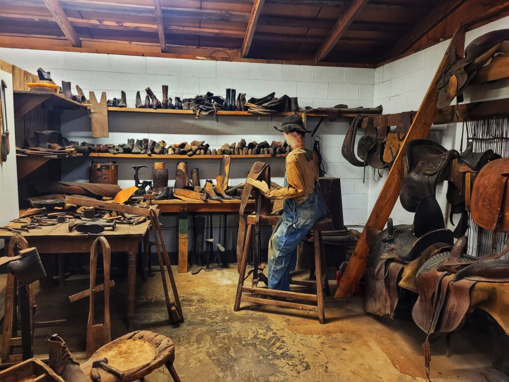 photo of museum of appalachia exhibit