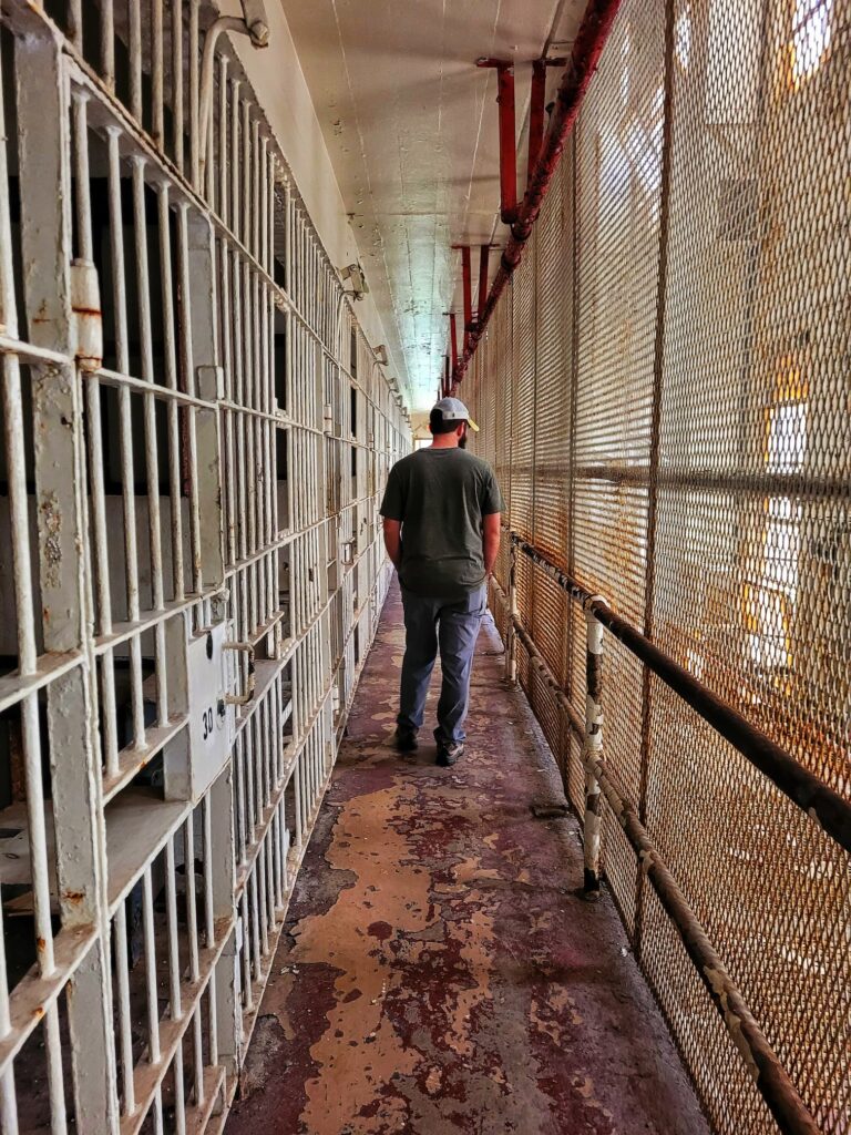 photo of josh at brushy mountain prison