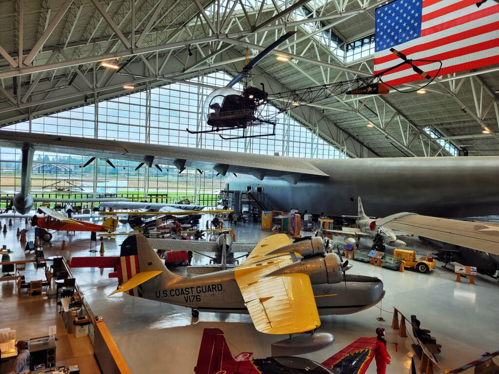 photo of evergreen aviation museum