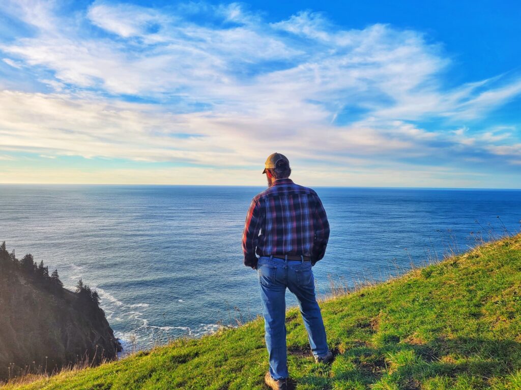 photo of josh at cascade head