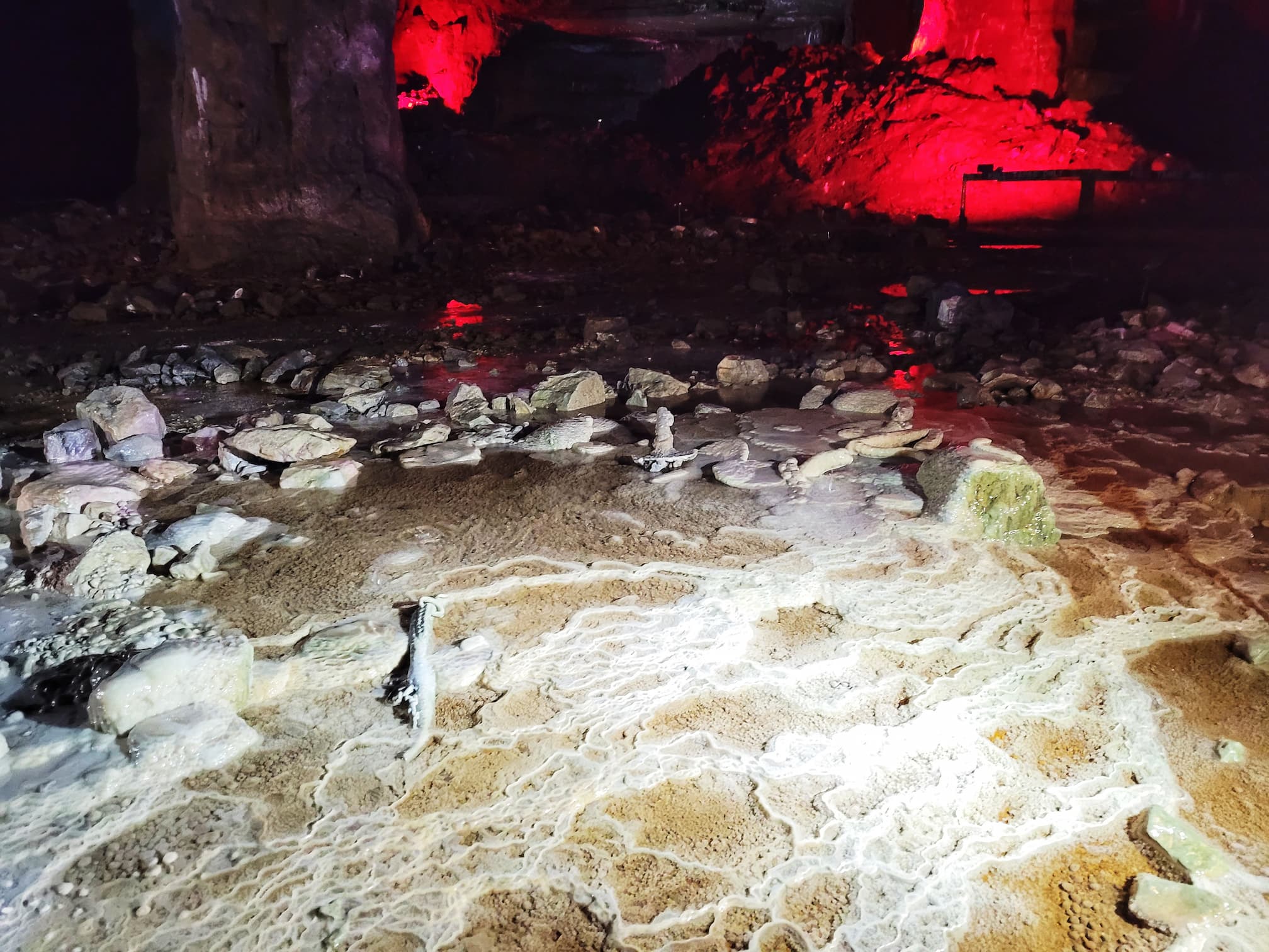 photo of old tools in bonne terre mine