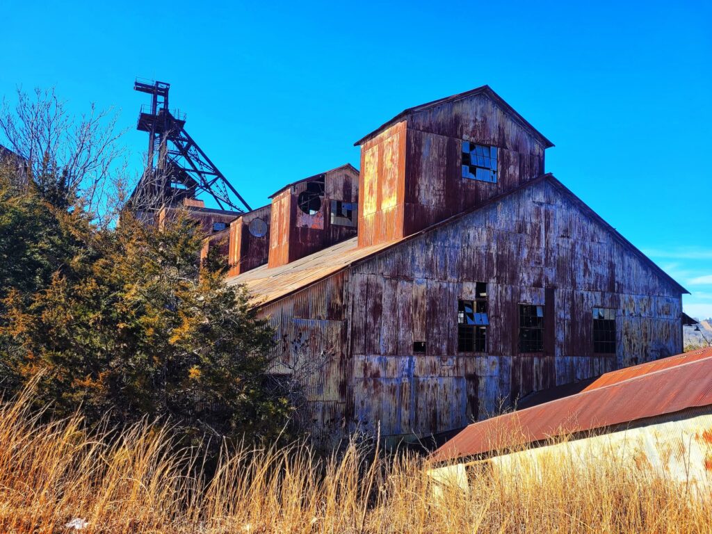 photo of st. joseph mining company ruins