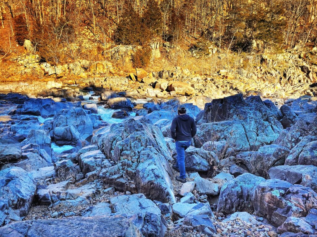 photo of josh at johnson's shut ins state park