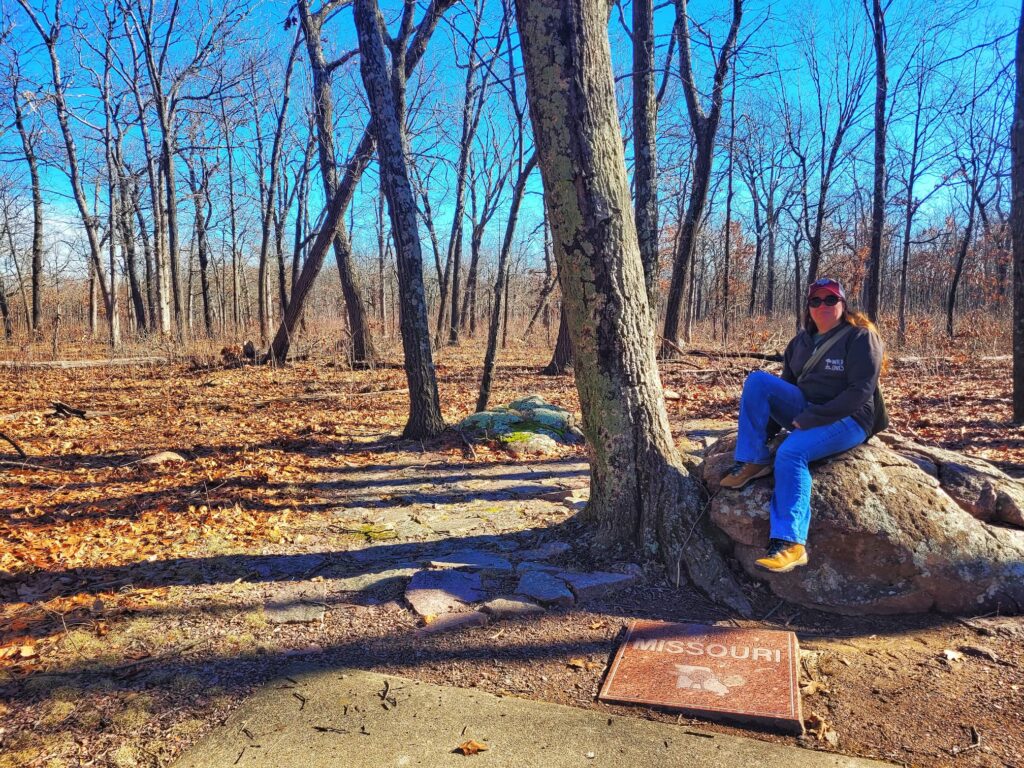 photo of jen at missouri high point