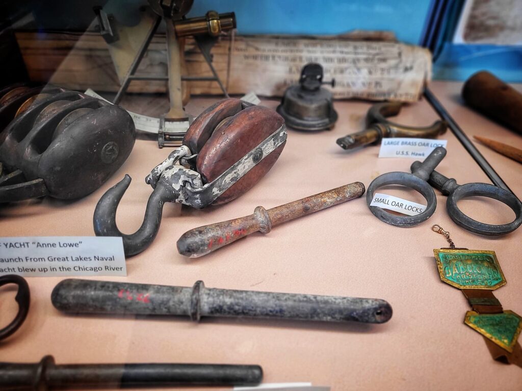 photo of ship artifacts