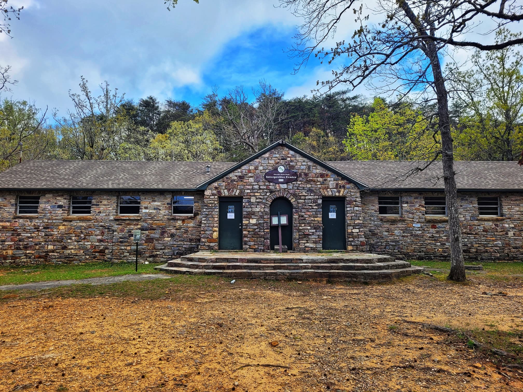 photo of cheaha state park interpretive center