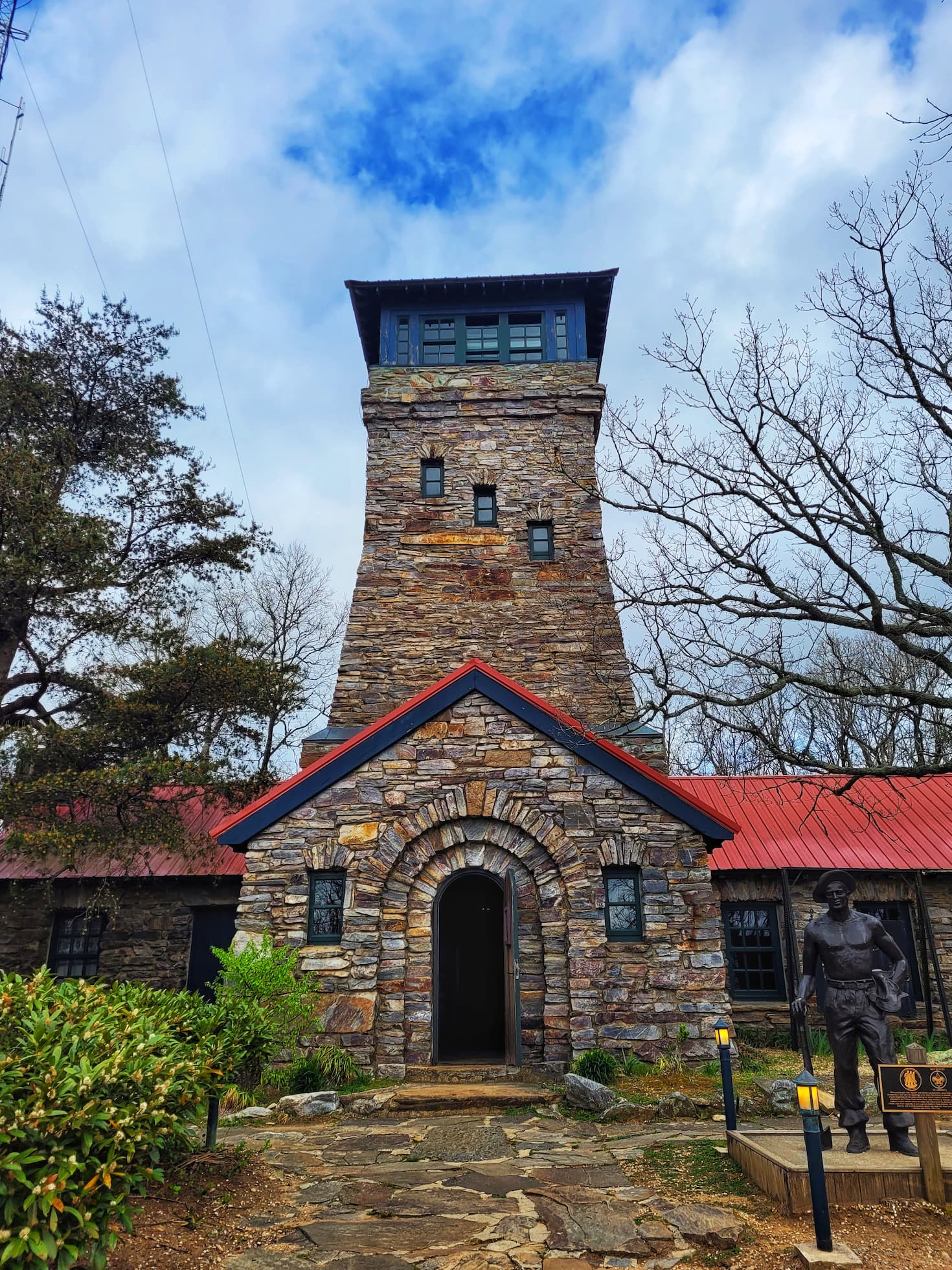 photo of bunker tower