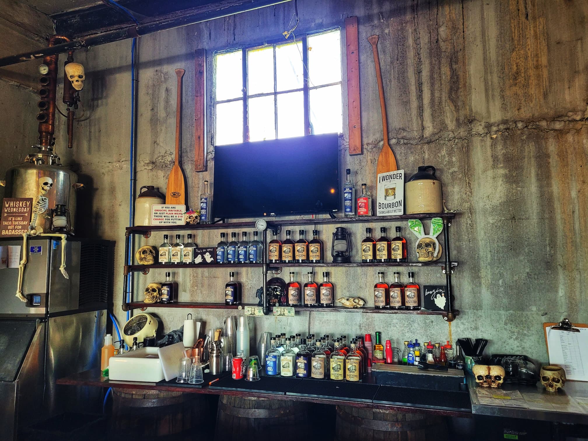 photo of dam whiskey co bar