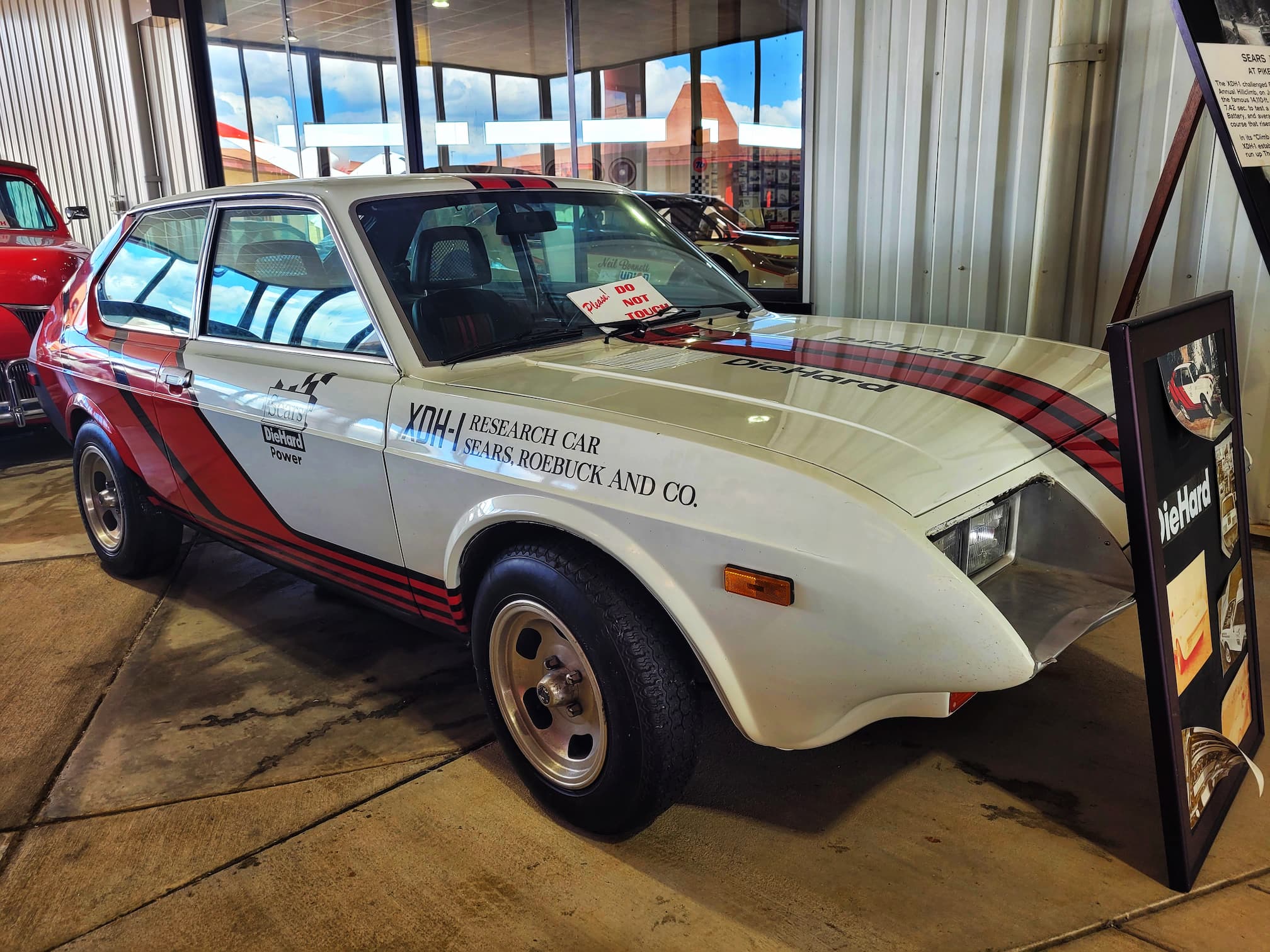 photo of sears research car