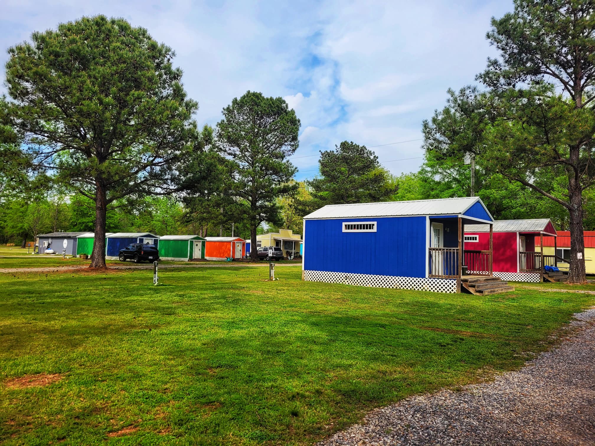 photo of talladega pit stop rv park tiny homes