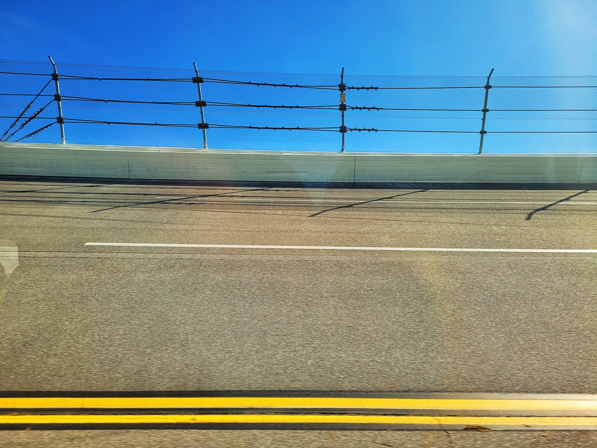 photo of talladega speedway track turn