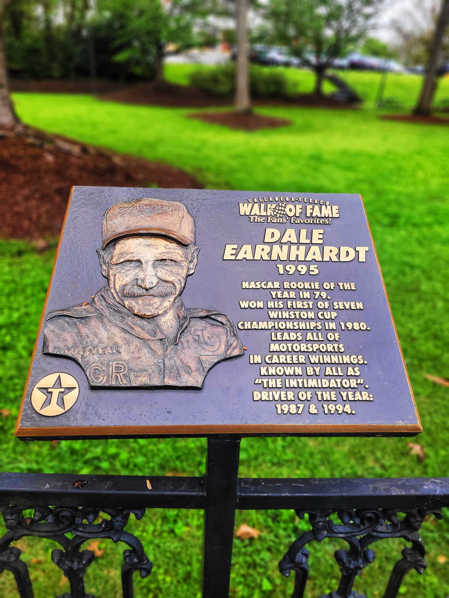 photo of talladega walk of fame
