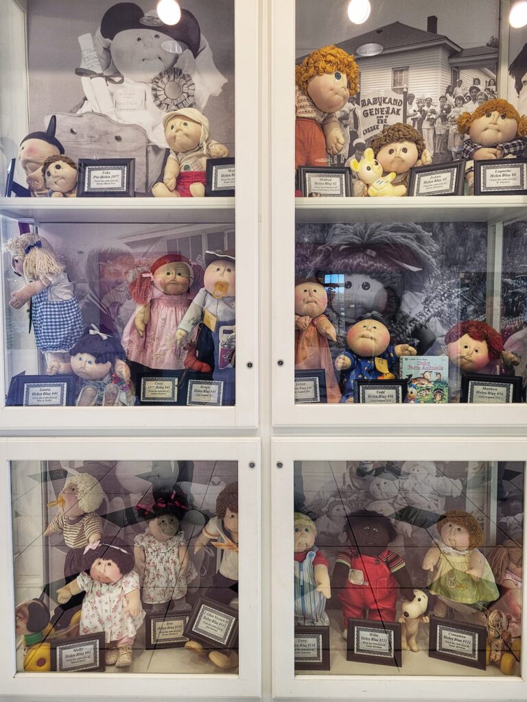 photo of early cabbage patch kid dolls