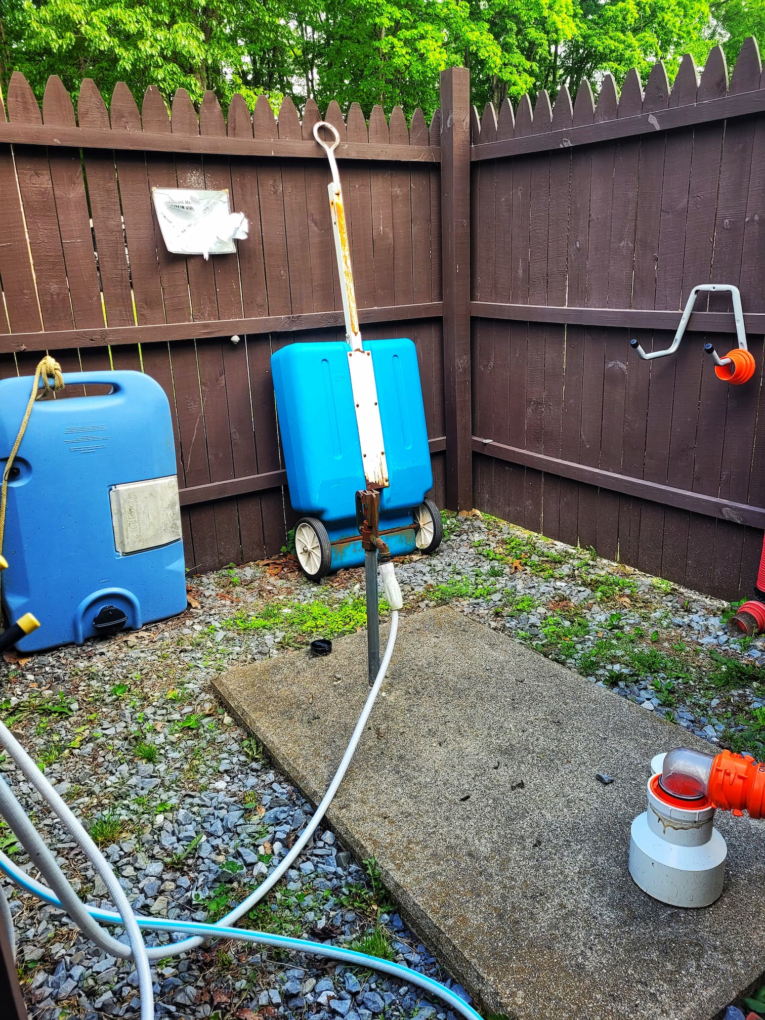 photo of dump station