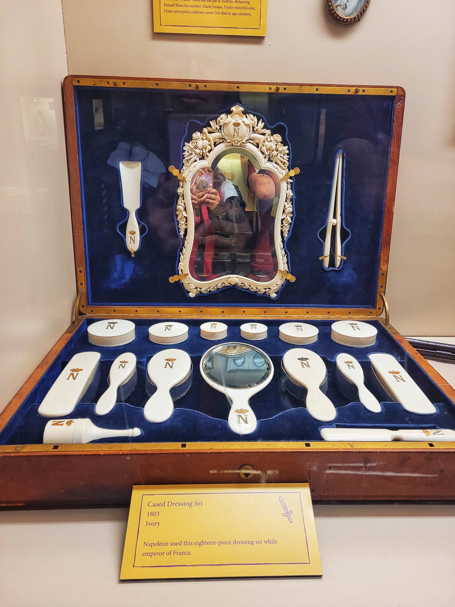 photo of napoleon's dressing case