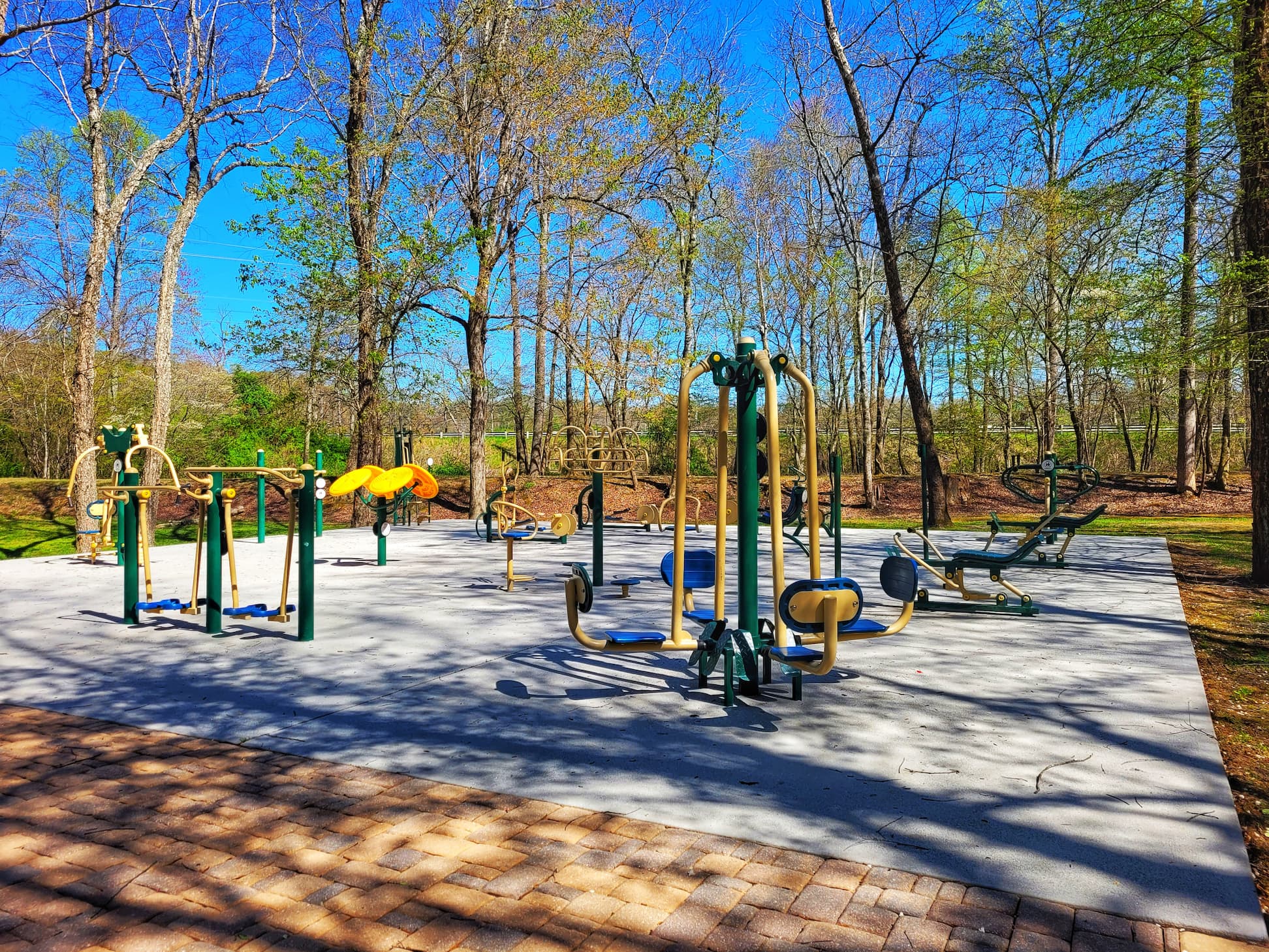 photo of exercise area at meeks park