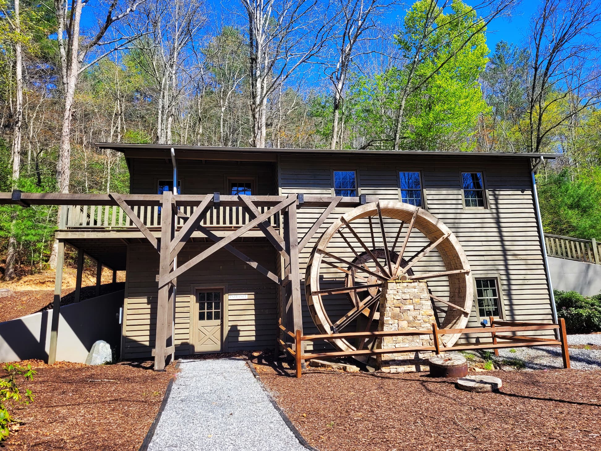 photo of meeks park grist mill