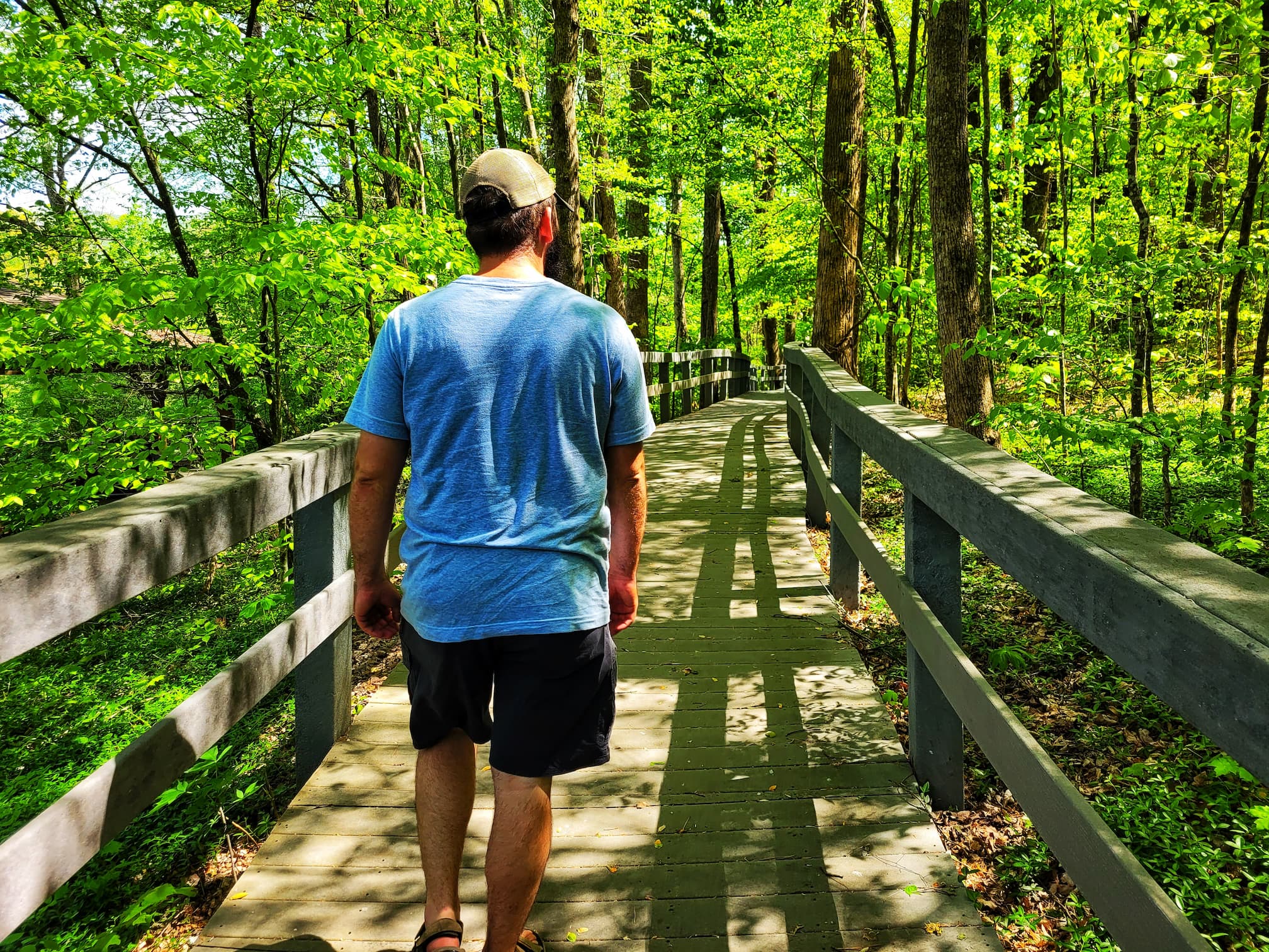photo of russell cave boardwalk