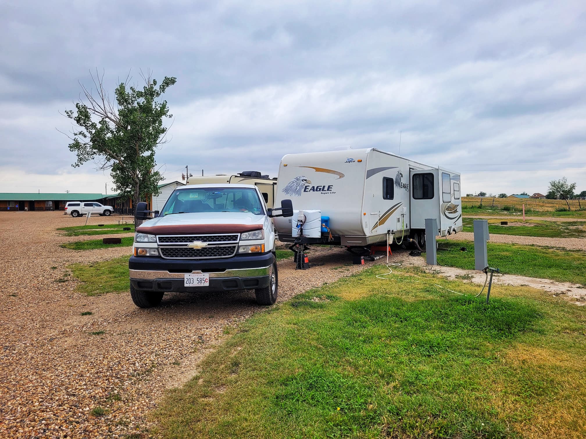 photo of badlands hotel and campground campsite
