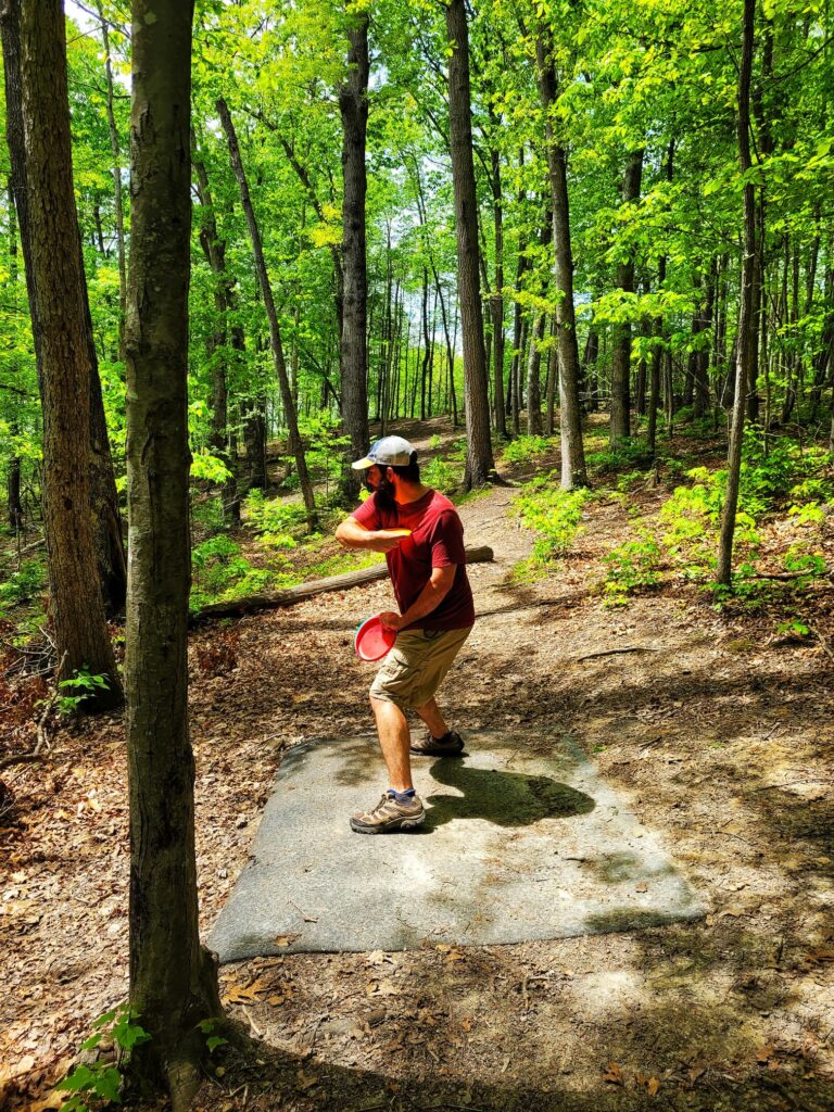 photo of adventures on the gorge disc golf