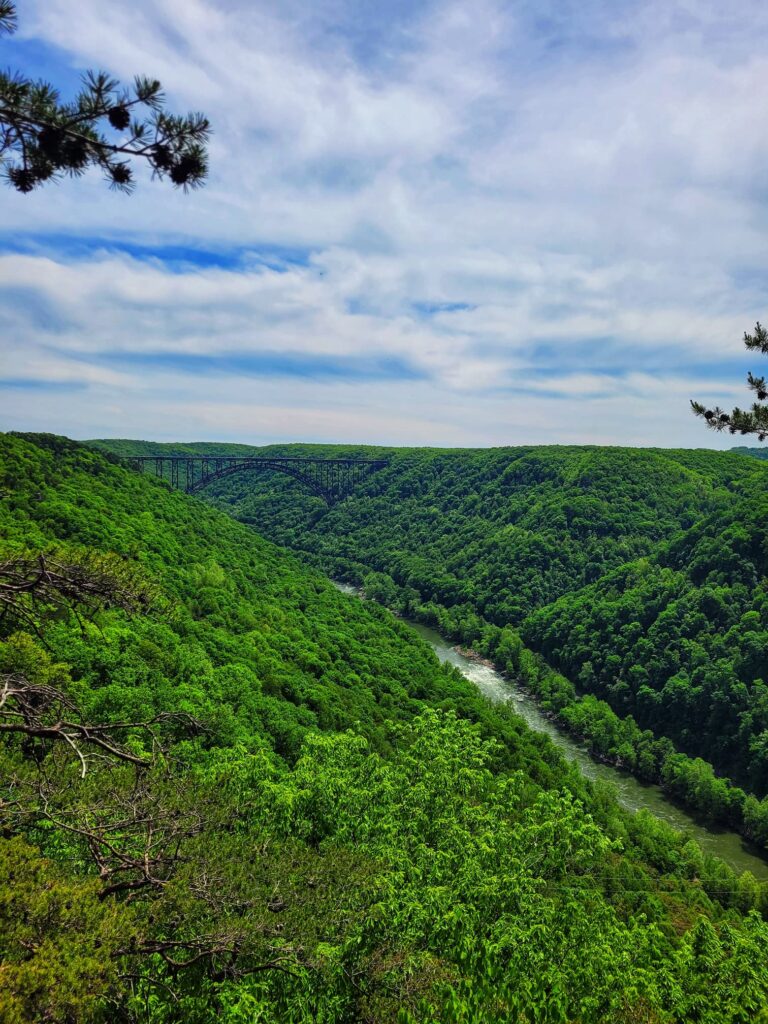 photo of new river gorge