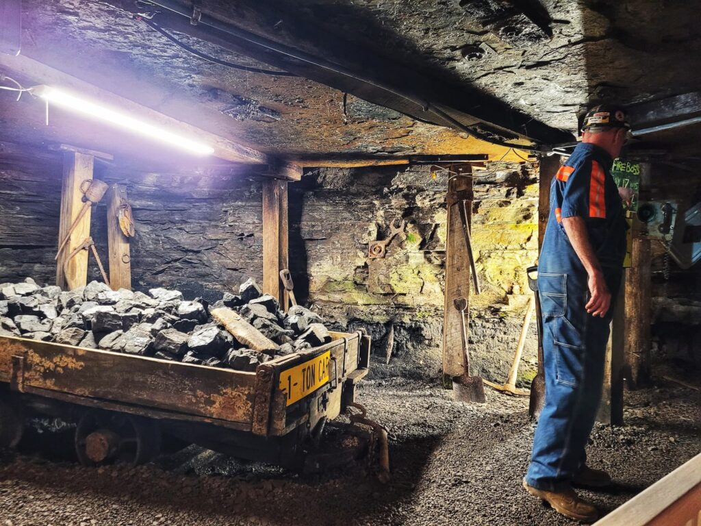 photo of beckley exhibition coal mine